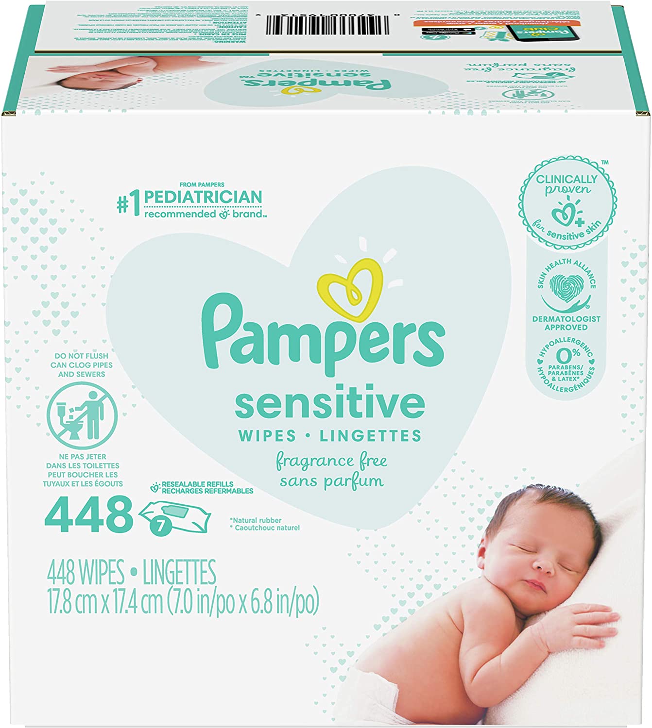 Wipes, 1 Pack of 336 Count .01 Pack of 336 Count