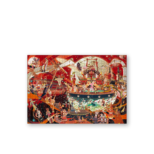 Chinese Ethnic Harmony 19.25″X28″ 1000 Pieces Puzzle Horizontal
