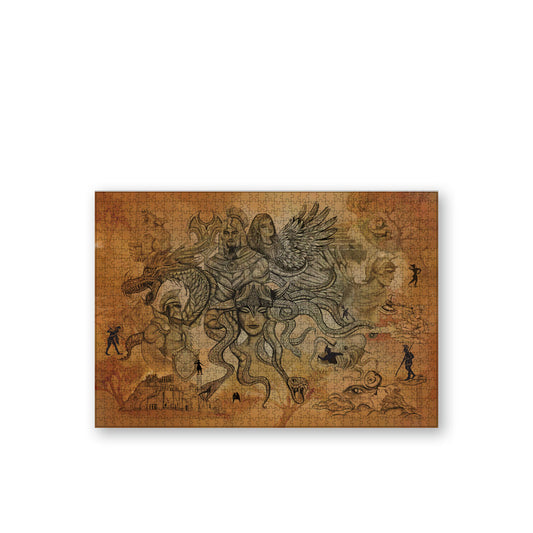 Maze War 19.25″X28″ 1000 Pieces Puzzle Horizontal