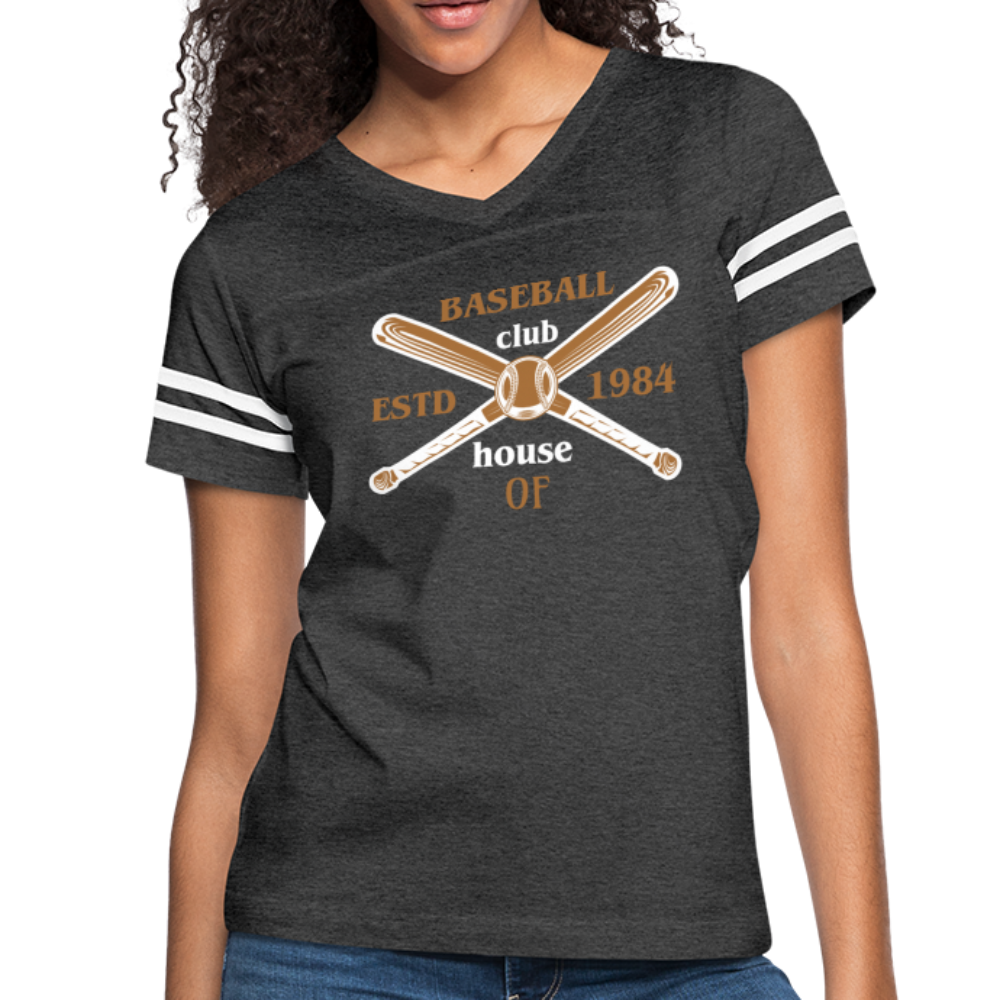 Der Vintage Sport-T - Shirt der BASEBALL-CLUB-Frauen