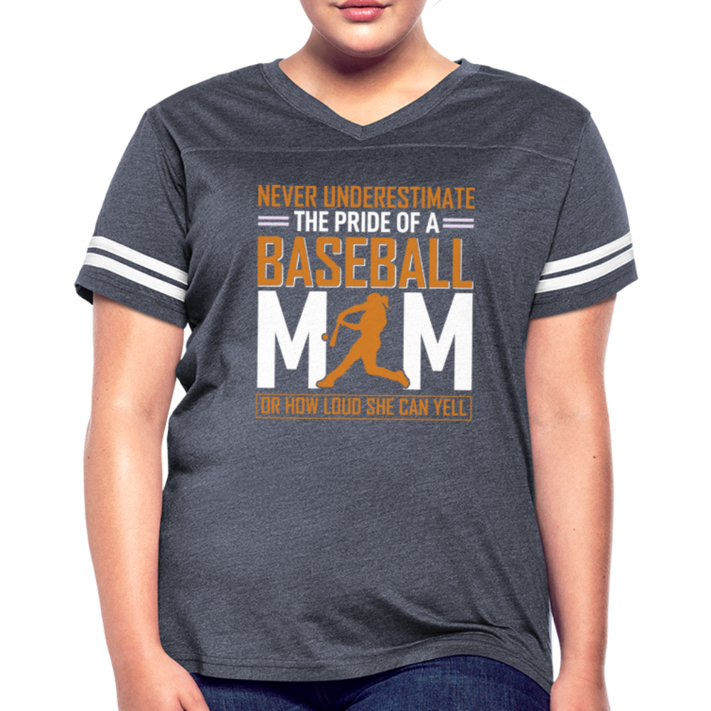 Дамска винтидж спортна тениска BASEBALL MOM